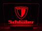 Preview: Schlüter Wappen Schriftzug LED Schild Traktor